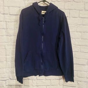 PACT Full Zip Navy Blue Men’s XL Hoodie Sweatshirt